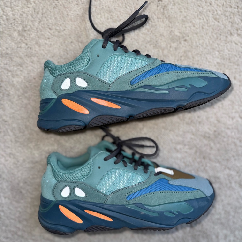 Adidas Yeezy Boost 700 Wave Runner Sneakers in Faded Azure
